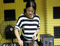 安徽DJ学员桑晨机房练习照片
